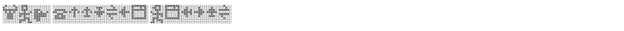 TPF Display Symbol TPF Display Symbol.ttf font preview